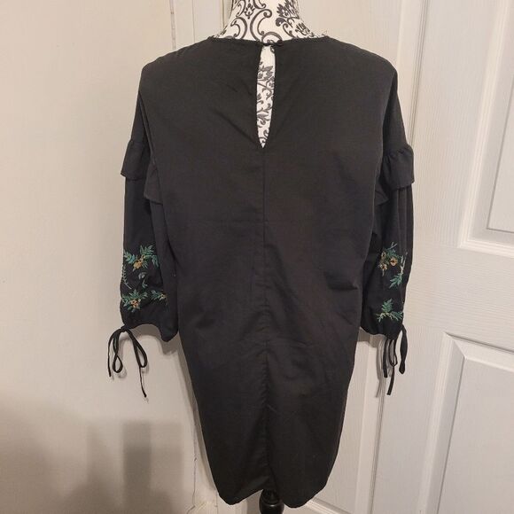 Bleuh Ciel embroidered floral tunic dress - Picture 3 of 6